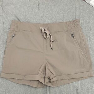 Marika Women's Athletic Taupe Cargo Shorts